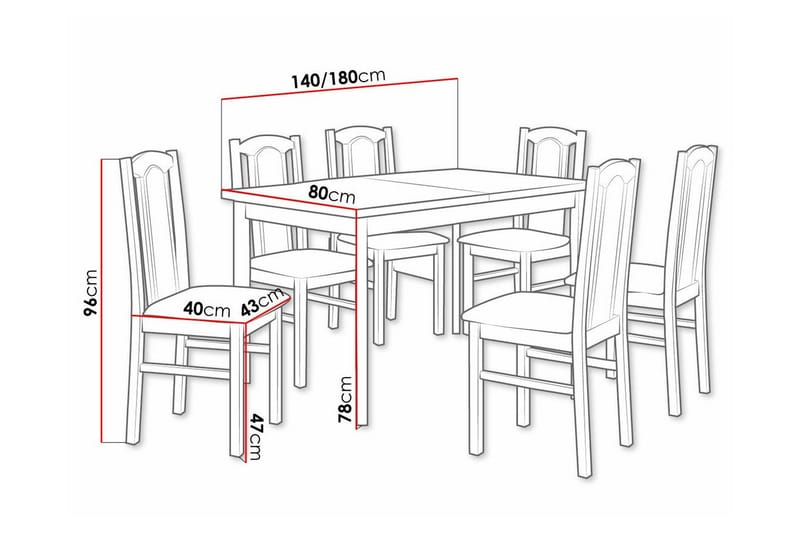 Patrickswell Matgrupp - Möbler - Bord & matgrupper - Matgrupper