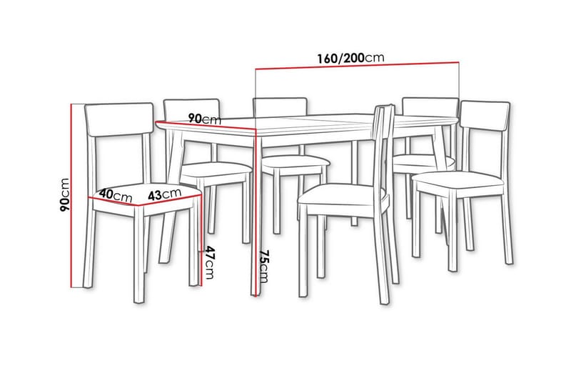 Patrickswell Matgrupp - Möbler - Bord & matgrupper - Matgrupper