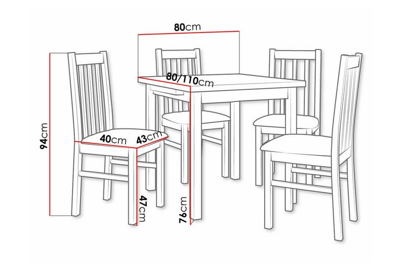 Patrickswell Matgrupp - Möbler - Bord & matgrupper - Matgrupper