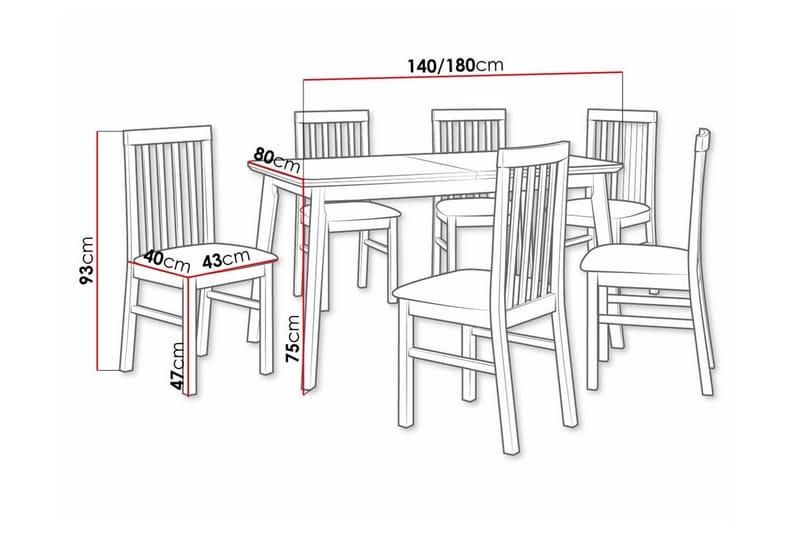 Patrickswell Matgrupp - Möbler - Bord & matgrupper - Matgrupper