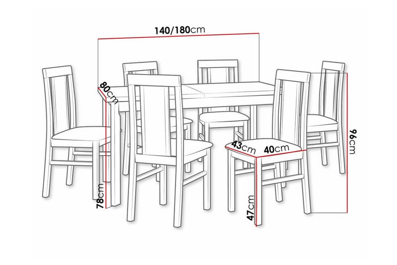 Patrickswell Matgrupp - Möbler - Bord & matgrupper - Matgrupper