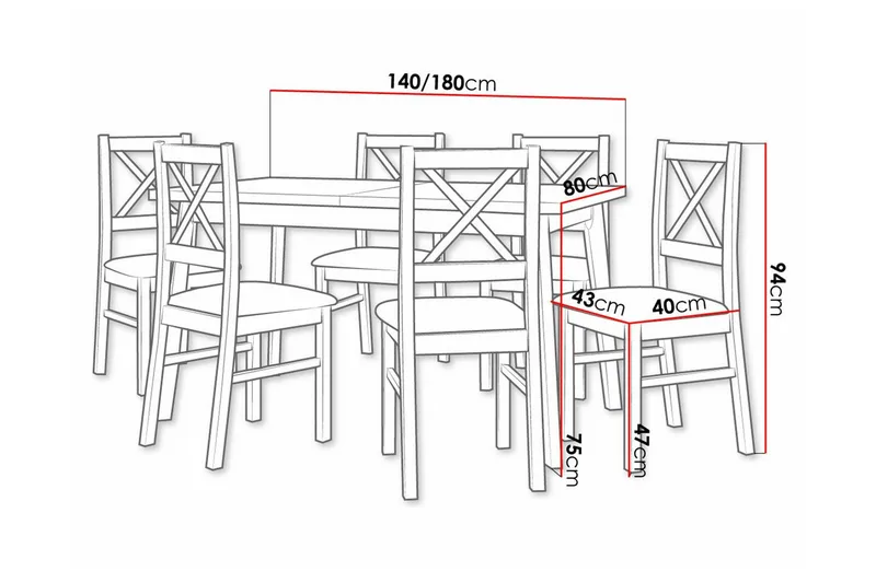 Patrickswell Matgrupp - Möbler - Bord & matgrupper - Matgrupper