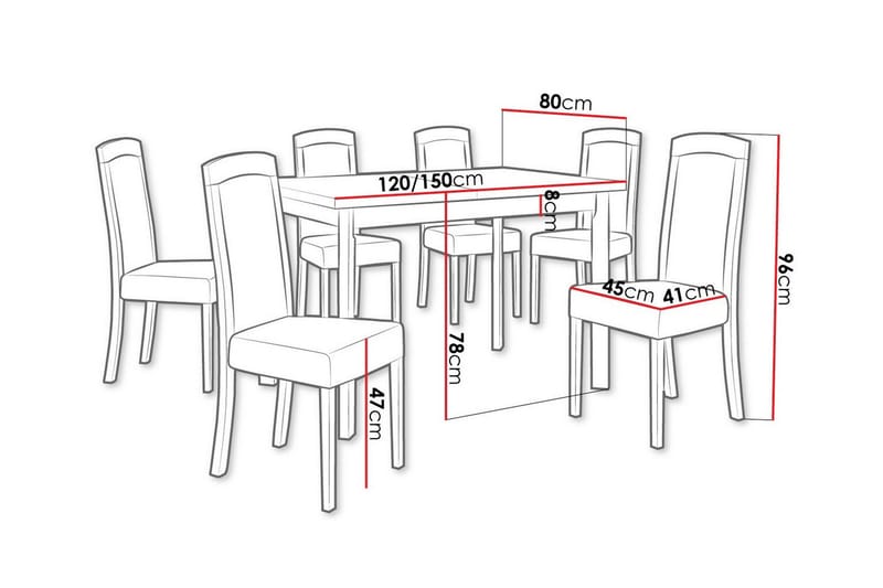 Patrickswell Matgrupp - Möbler - Bord & matgrupper - Matgrupper