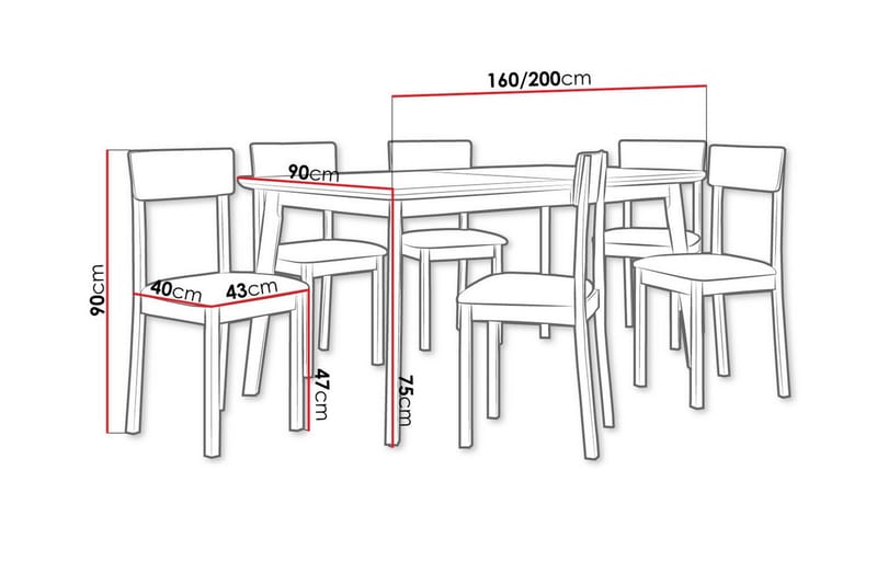 Patrickswell Matgrupp - Möbler - Bord & matgrupper - Matgrupper