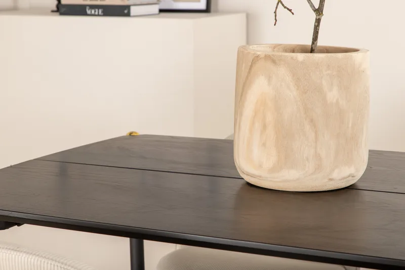 Pelle matbord med 6st Velvet matstol - Möbler - Bord & matgrupper - Matgrupper