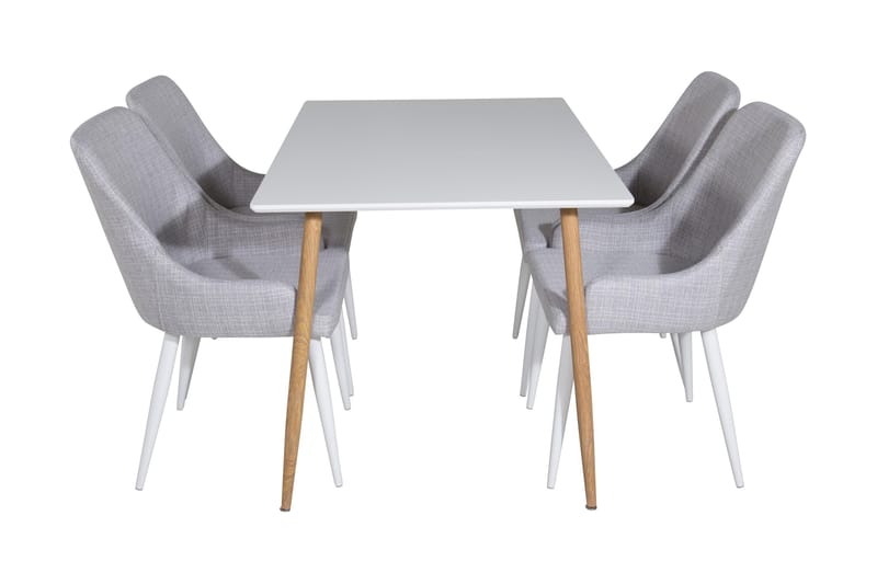 Pontus Matbord 120 cm med 4 st Ridones Matstol - Möbler - Bord & matgrupper - Matgrupper