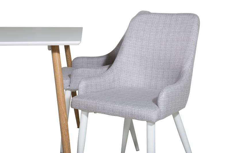 Pontus Matbord 120 cm med 4 st Ridones Matstol - Möbler - Bord & matgrupper - Matgrupper