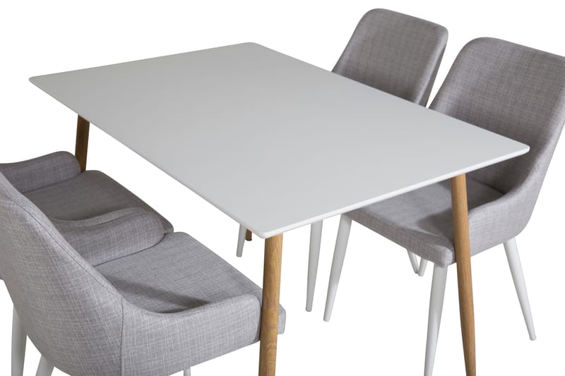 Pontus Matbord 120 cm med 4 st Ridones Matstol - Möbler - Bord & matgrupper - Matgrupper