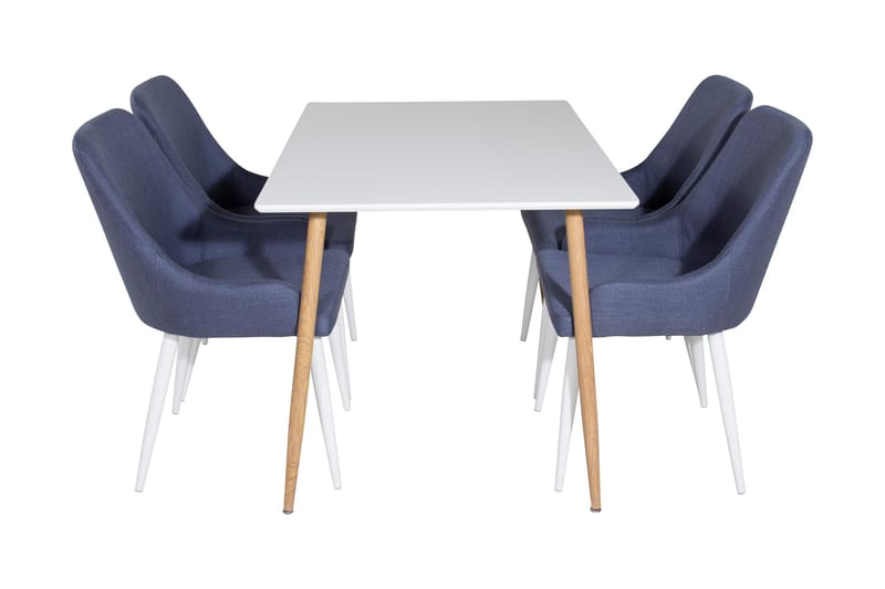 Pontus Matbord 120 cm med 4 st Ridones Matstol - Möbler - Bord & matgrupper - Matgrupper