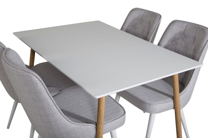 Pontus Matbord 120 cm med 4 st Valera Matstol - Möbler - Bord & matgrupper - Matgrupper