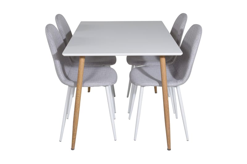 Pontus Matbord 120 cm med 4 st Ypas Matstol - Möbler - Bord & matgrupper - Matgrupper