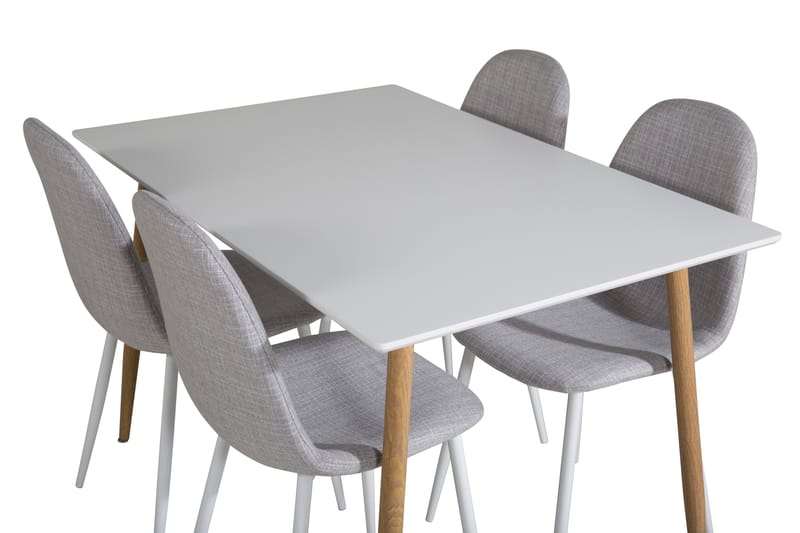 Pontus Matbord 120 cm med 4 st Ypas Matstol - Möbler - Bord & matgrupper - Matgrupper