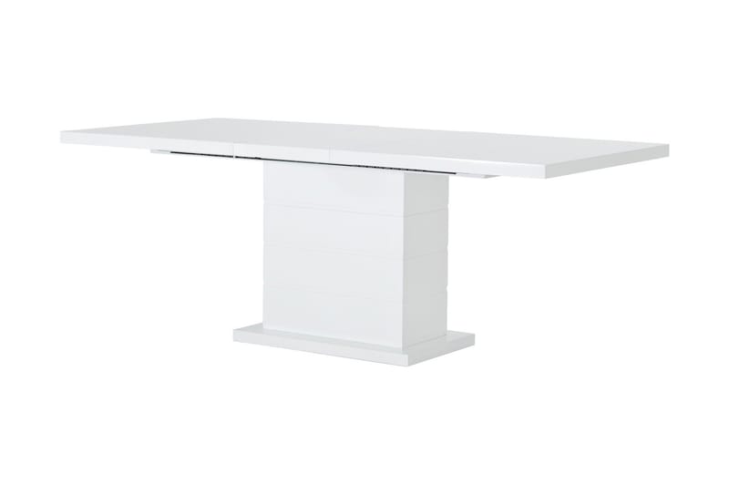 Ratliff Förlängningsbart Matgrupp 180 cm med 4 Cibus Stol - Vit/Svart - Möbler - Bord & matgrupper - Matgrupper