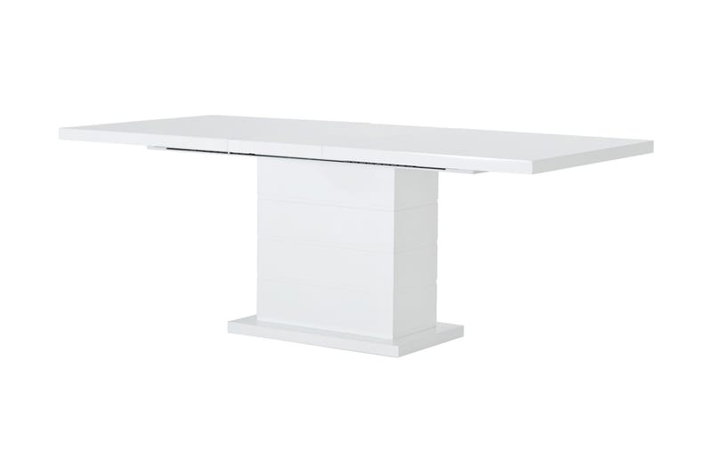 Ratliff Förlängningsbart Matgrupp 180 cm med 4 Cibus Stol - Vit/Svart - Möbler - Bord & matgrupper - Matgrupper