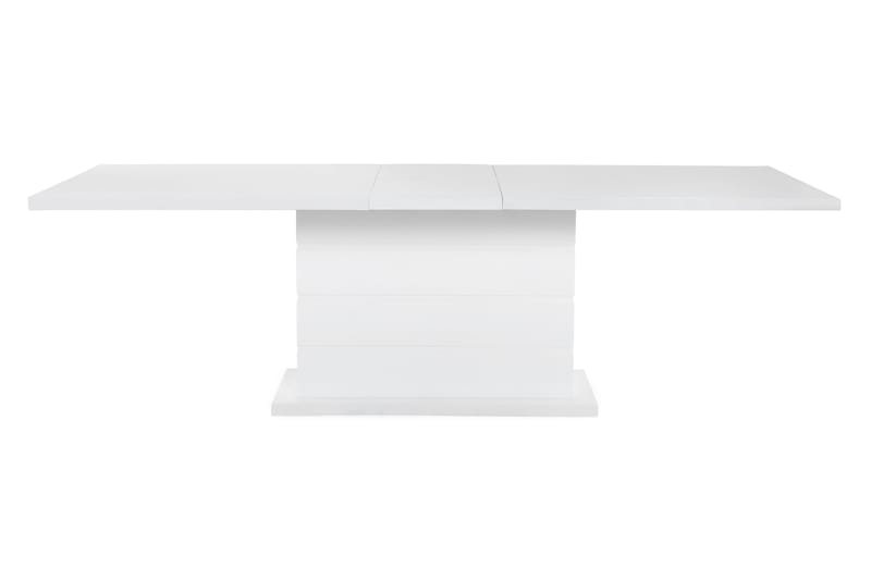 Ratliff Matgrupp 180 cm + 4 Sorado Stol - Vit/Krom - Möbler - Bord & matgrupper - Matgrupper