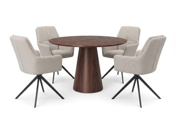 110 cm - Mörkbrun