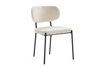 Uppveda Matbord 120 cm Rund med 4 Gemmiano Stolar - Brun - Möbler - Bord & matgrupper - Matgrupper