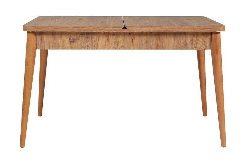 Valsot Förlängningsbar Matgrupp 129 cm - Natur/Grå/Brun - Möbler - Bord & matgrupper - Matgrupper
