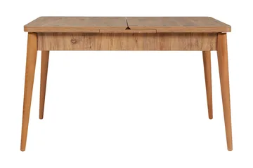 Valsot Förlängningsbar Matgrupp 129 cm - Natur/Grå/Brun - Möbler - Bord & matgrupper - Matgrupper