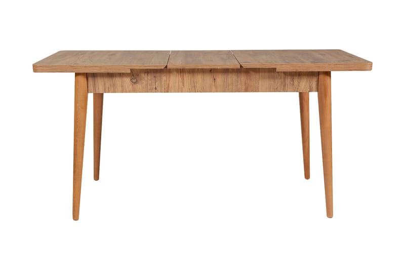 Valsot Förlängningsbar Matgrupp 129 cm - Natur/Grå/Brun - Möbler - Bord & matgrupper - Matgrupper