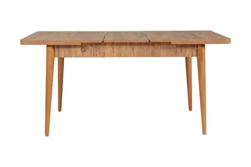 Valsot Förlängningsbar Matgrupp 129 cm - Natur/Grå/Brun - Möbler - Bord & matgrupper - Matgrupper