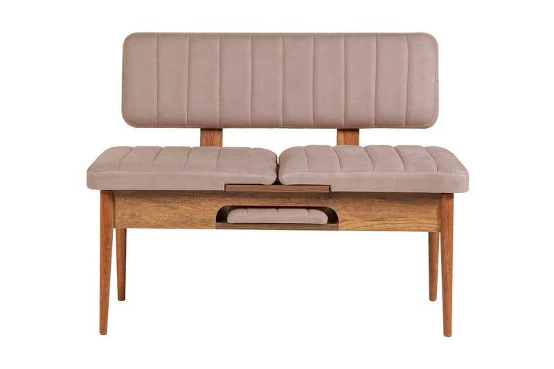 Valsot Förlängningsbar Matgrupp 129 cm - Vit/Grå - Möbler - Bord & matgrupper - Matgrupper