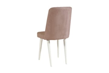 Valsot Förlängningsbar Matgrupp 129 cm - Vit/Grå - Möbler - Bord & matgrupper - Matgrupper