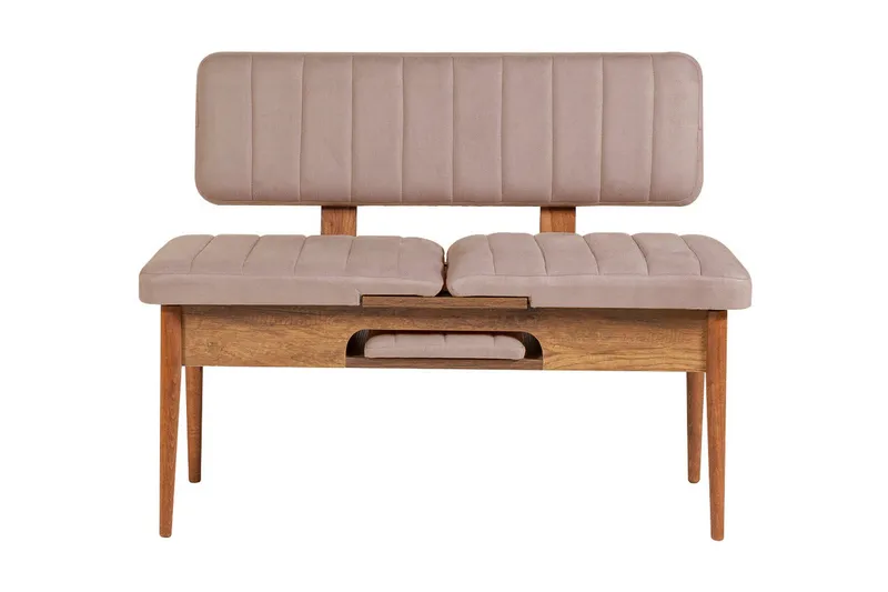 Valsot Förlängningsbar Matgrupp 129 cm - Vit/Grå - Möbler - Bord & matgrupper - Matgrupper