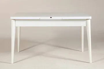Valsot Förlängningsbar Matgrupp 129 cm - Vit/Grå - Möbler - Bord & matgrupper - Matgrupper
