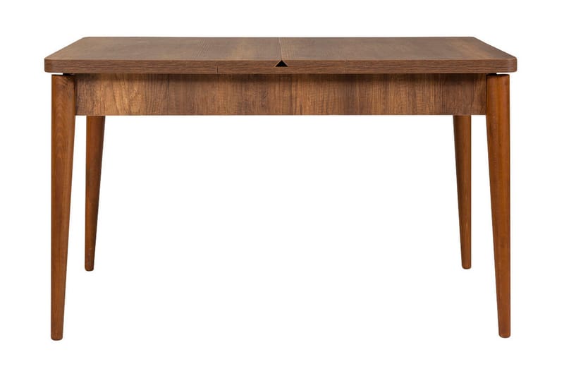 Valsot Förlängningsbar Matgrupp 129 cm - Vit/Mörkbrun - Möbler - Bord & matgrupper - Matgrupper