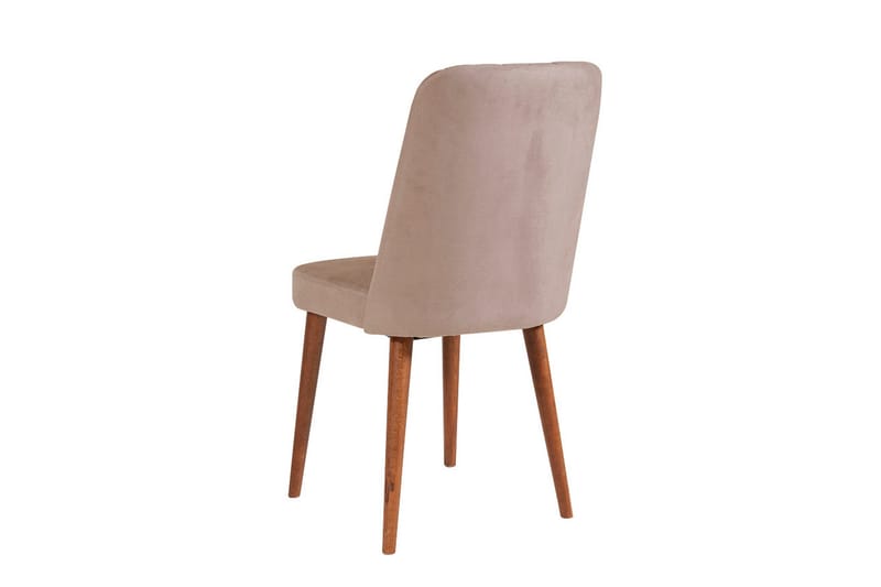 Valsot Förlängningsbar Matgrupp 129 cm - Vit/Mörkbrun - Möbler - Bord & matgrupper - Matgrupper