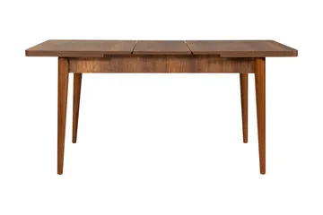 Valsot Förlängningsbar Matgrupp 129 cm - Vit/Mörkbrun - Möbler - Bord & matgrupper - Matgrupper
