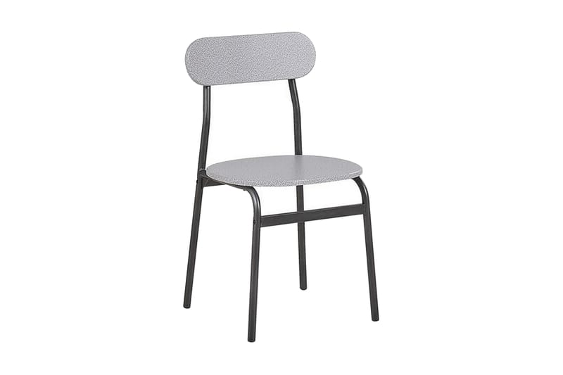Velden Matgrupp 110 cm Inkl 4 Stolar - Grå/Svart - Möbler - Bord & matgrupper - Matgrupper