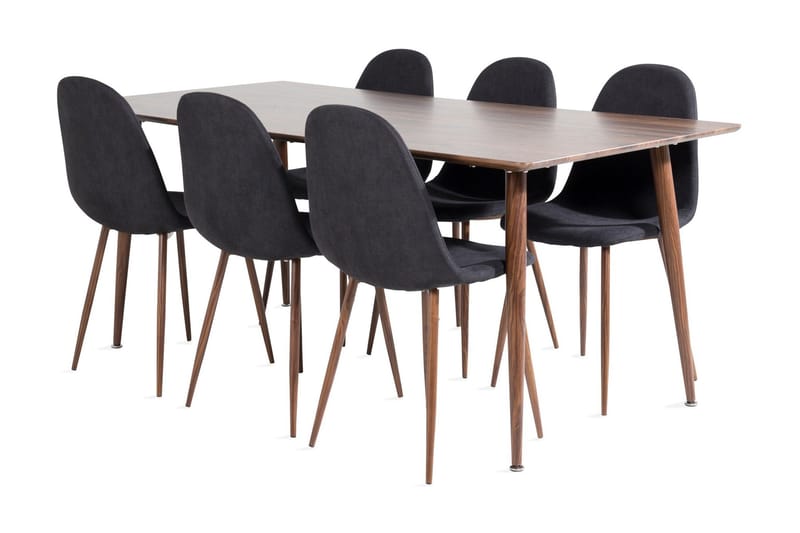Ypas Matbord 180 cm med 6 st Ypas Matstol, undefined