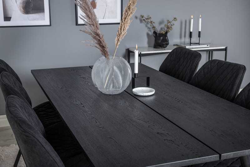 Zenazmi Matgrupp 195 cm + 6 st Sumoas Matstolar - Möbler - Bord & matgrupper - Matgrupper