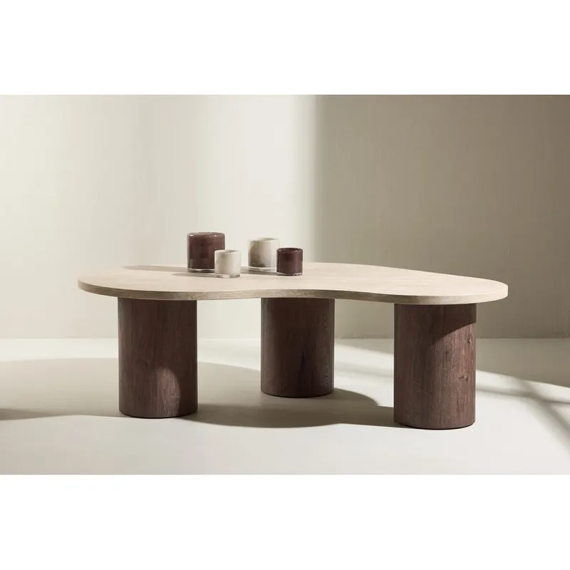 Megg Soffbord 130 cm - Beige - Möbler - Bord & matgrupper - Soffbord