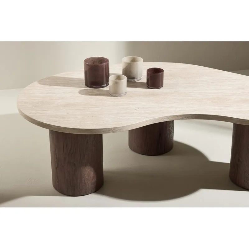 Megg Soffbord 130 cm - Beige - Möbler - Bord & matgrupper - Soffbord