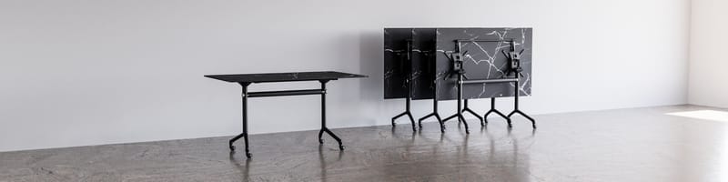 Menira Fällbord 120 cm - Svart - Möbler - Bord & matgrupper - Klaffbord & Hopfällbart bord