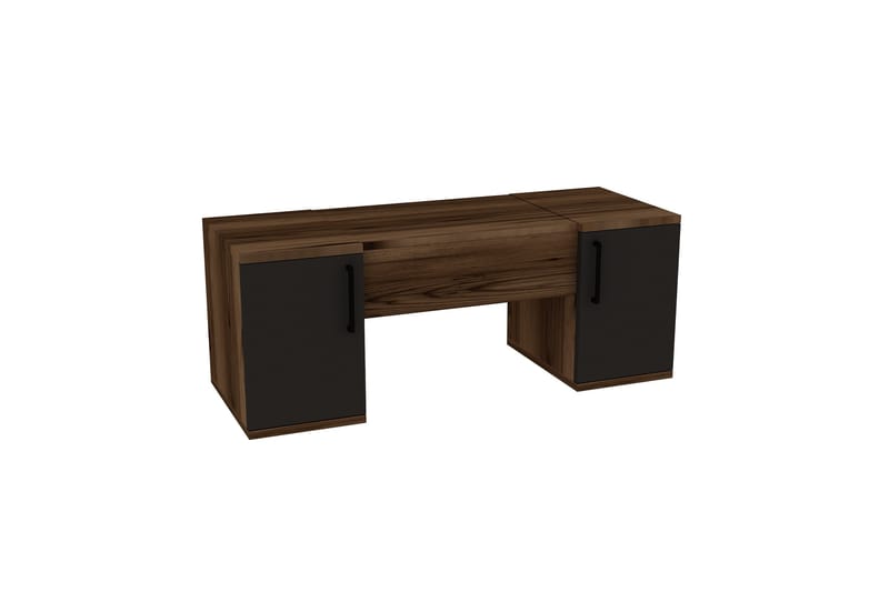 Mercan Sminkbord 100 cm, Ljusbrun/Antracit