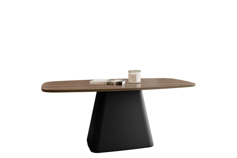 Meylor Soffbord 120 cm, Brun/Svart