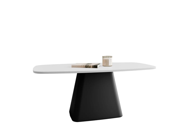 Meylor Soffbord 120 cm - Vit/Svart - Möbler - Bord & matgrupper - Soffbord