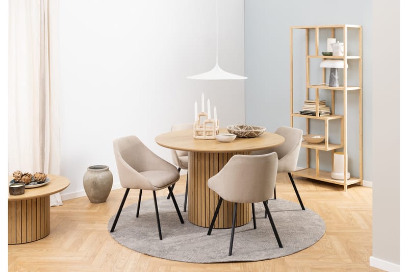 Mikuni Matbord 120 cm Rund - Natural - Möbler - Bord & matgrupper - Matbord & köksbord