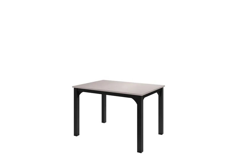 Millport Matbord 158 cm, Svart/Beige