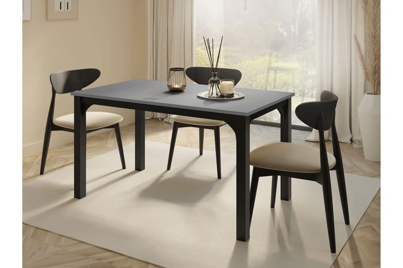 Millport Matbord 178 cm - Svart/Brun - Möbler - Bord & matgrupper - Matbord & köksbord