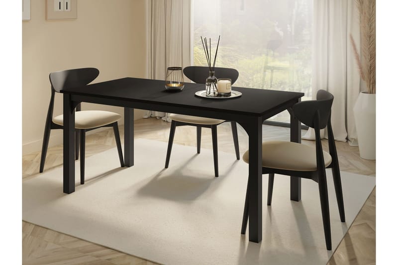 Millport Matbord 198 cm - Svart - Möbler - Bord & matgrupper - Matbord & köksbord