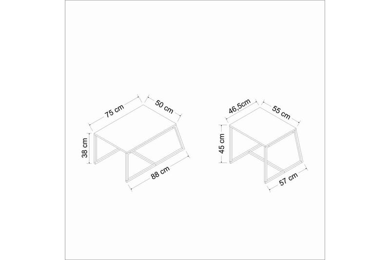 Minimal Soffbord 75 cm - Natur - Möbler - Bord & matgrupper - Soffbord