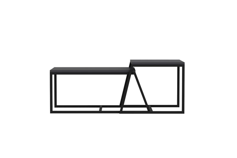 Minimal Soffbord 75x50 cm Svart - Hanah Home - Möbler - Bord & matgrupper - Soffbord