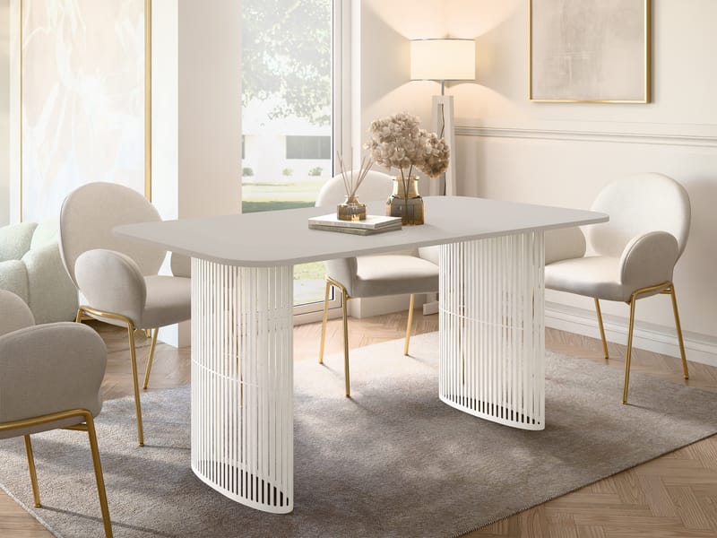 Mirion Matbord förlängningsbart 160-236 cm - beige - Möbler - Bord & matgrupper - Matbord & köksbord