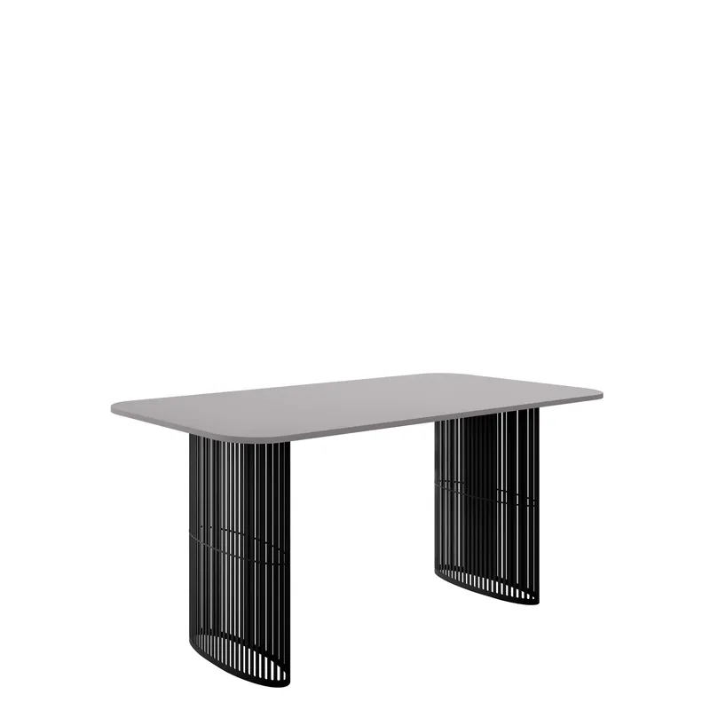Mirion Matbord förlängningsbart 160-236 cm - Svart, grå - Möbler - Bord & matgrupper - Matbord & köksbord