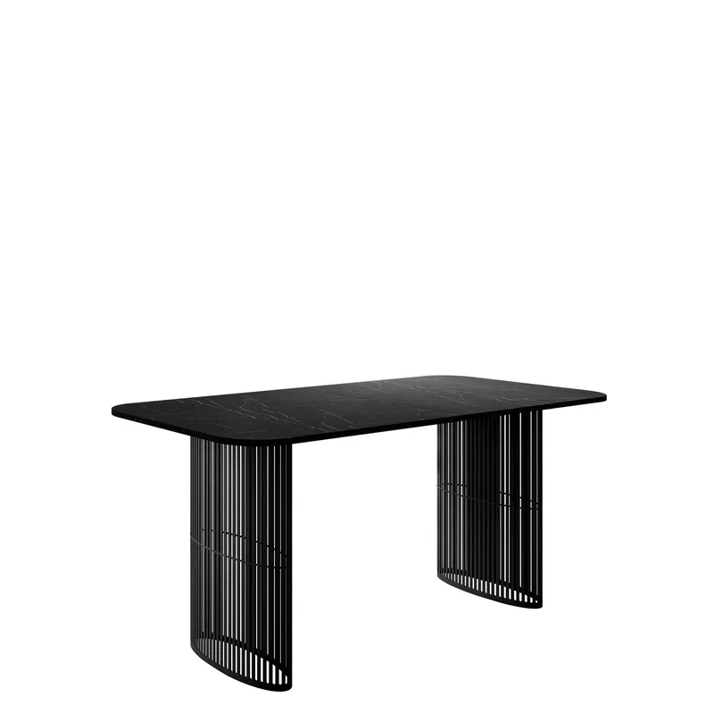 Mirion Matbord förlängningsbart 160-236 cm - Svart marmor - Möbler - Bord & matgrupper - Matbord & köksbord